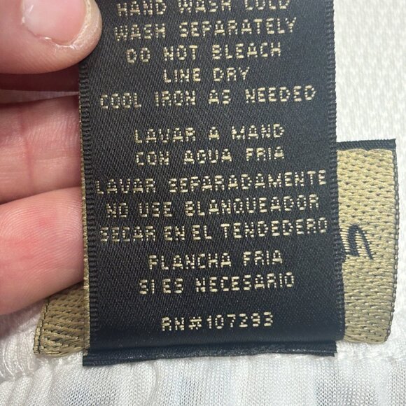 Metrowear Womens White & Black Diamond Pattern Skirt XL 1904 - Picture 5 of 6